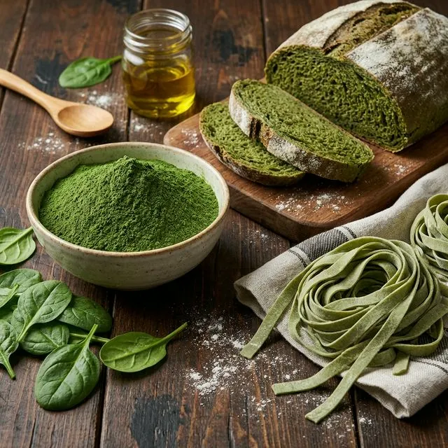 Spinach Powder: Natural Color & Nutrition for Bakery & Pasta