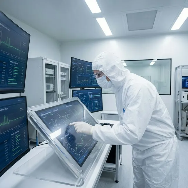 Lab Scientist Monitoring