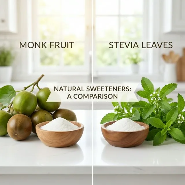 Monk Fruit vs. Stevia: Which Natural Sweetener is Right for Your Product?