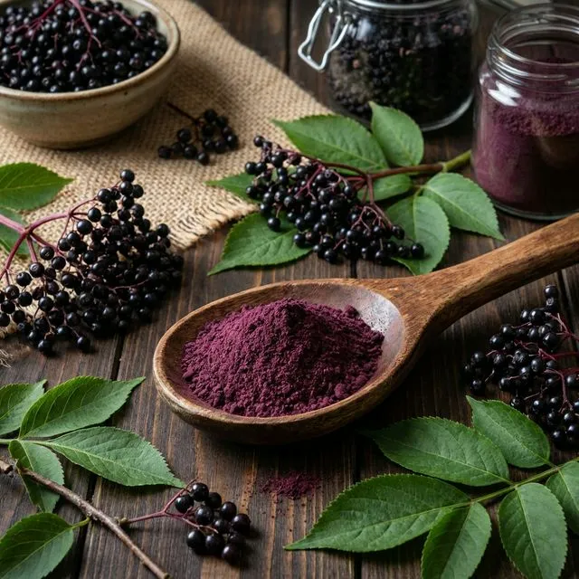 Organic Elderberry Powder