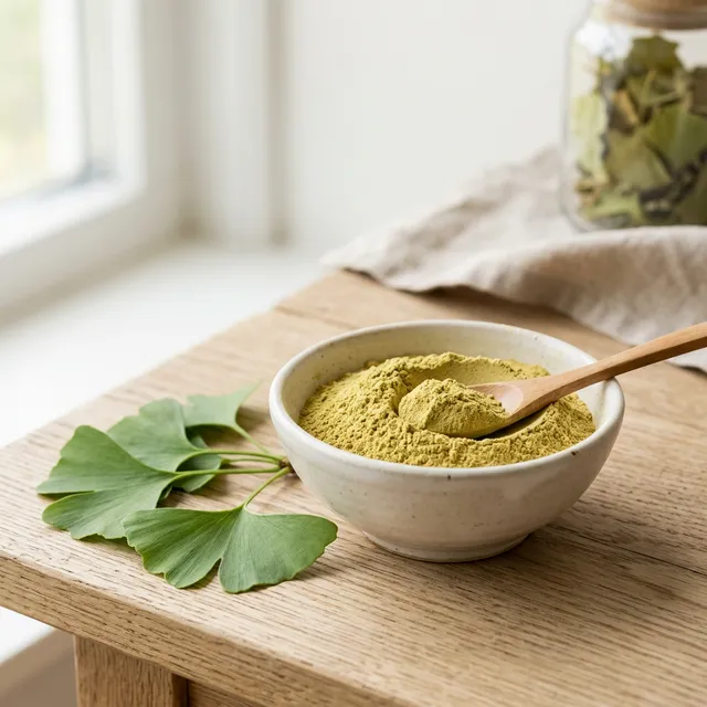 Premium Organic Ginkgo Biloba Extract Powder
