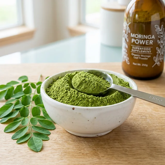Organic Moringa Leaf Powder